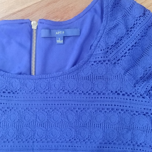 Apt 9 Dress with Gold Exposed Zipper - Picture 3 of 8